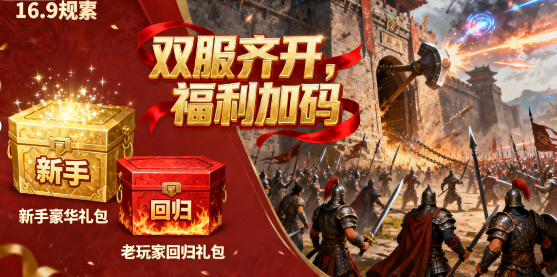 复古焕新，热血重燃！996 传奇盒子双新服引爆回归热潮