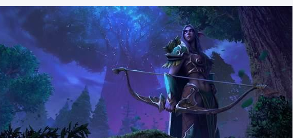 魔兽争霸3暗夜精灵的故事